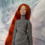 Парик 11,5 см для Popovy Sisters