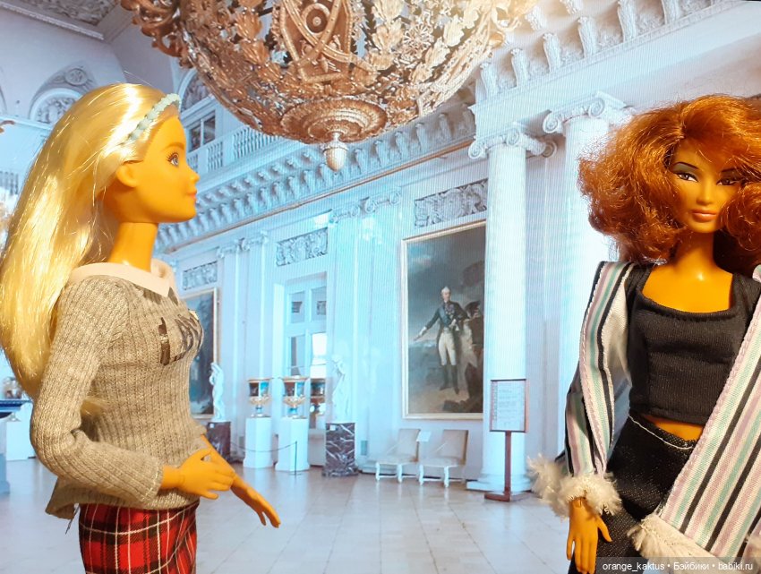 Цветы шиповника. Часть 7. Лера с Машей в Эрмитаже (фото 4)