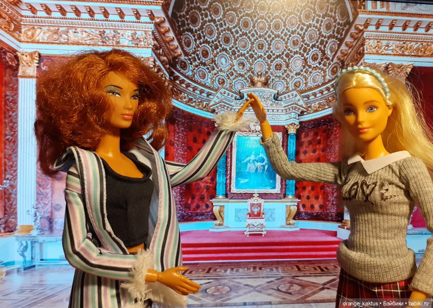 Цветы шиповника. Часть 7. Лера с Машей в Эрмитаже (фото 7)