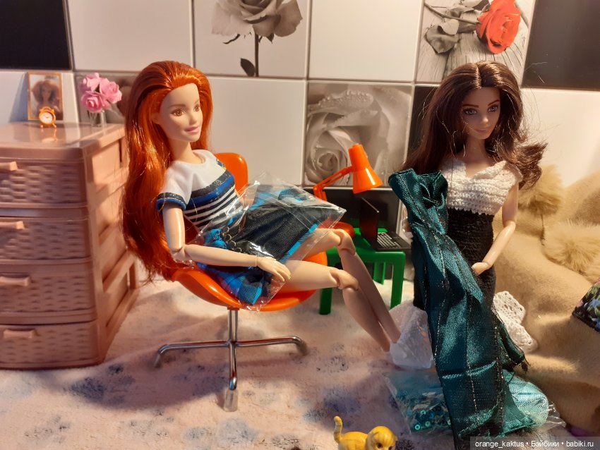 Новые платья с Алика | Бэйбики Новые платья с Алика — Куклы Barbie (Барби): Looks (фото 4)