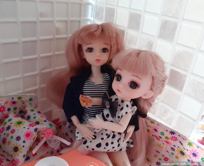 Пицца — Кукольная миниатюра своими руками: еда (фото 3)