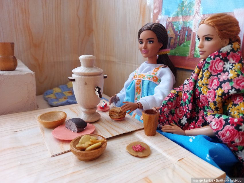 Посиделки у самовара | Бэйбики Посиделки у самовара — Куклы Barbie (Барби): Looks (фото 9)