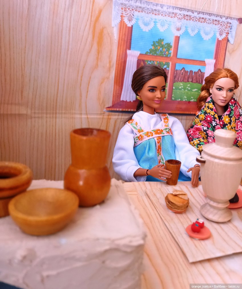 Посиделки у самовара | Бэйбики Посиделки у самовара — Куклы Barbie (Барби): Looks (фото 10)