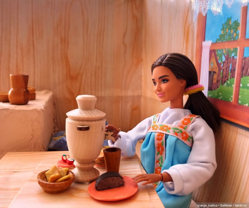 Посиделки у самовара | Бэйбики Посиделки у самовара — Куклы Barbie (Барби): Looks