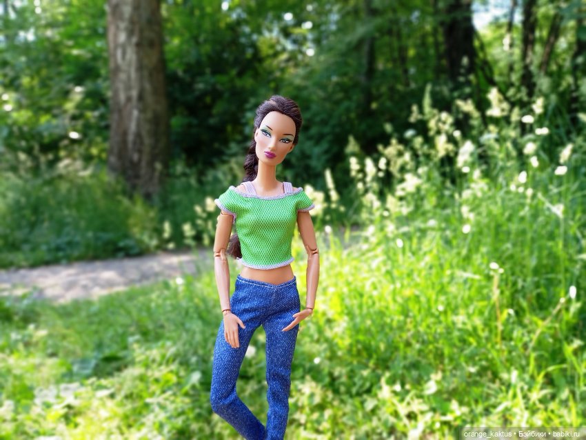 Первая прогулка Нелли — Гибриды шарнирных кукол (не БЖД): подбор тела (фото 4)