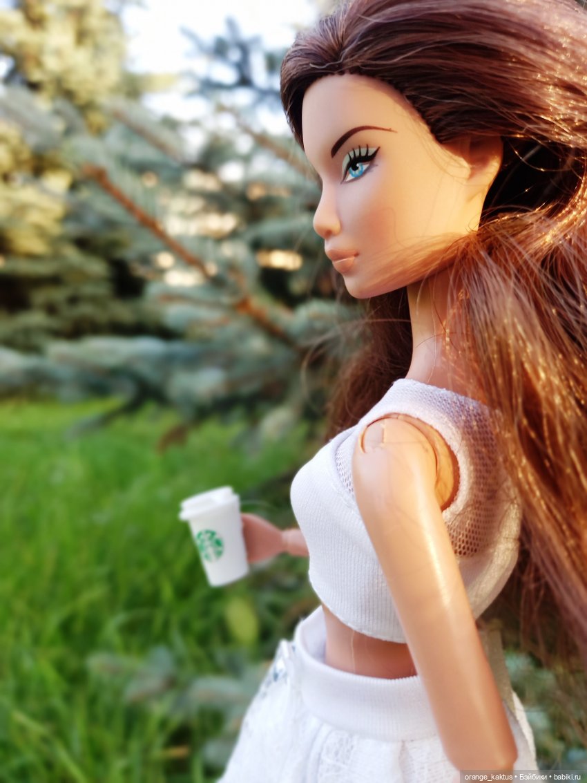 В лучах заходящего солнца