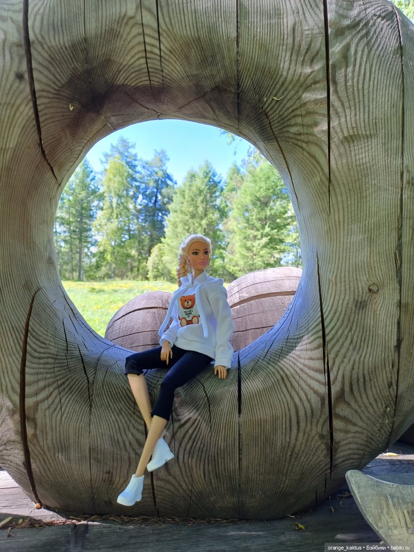 Первая прогулка Лины-Софии