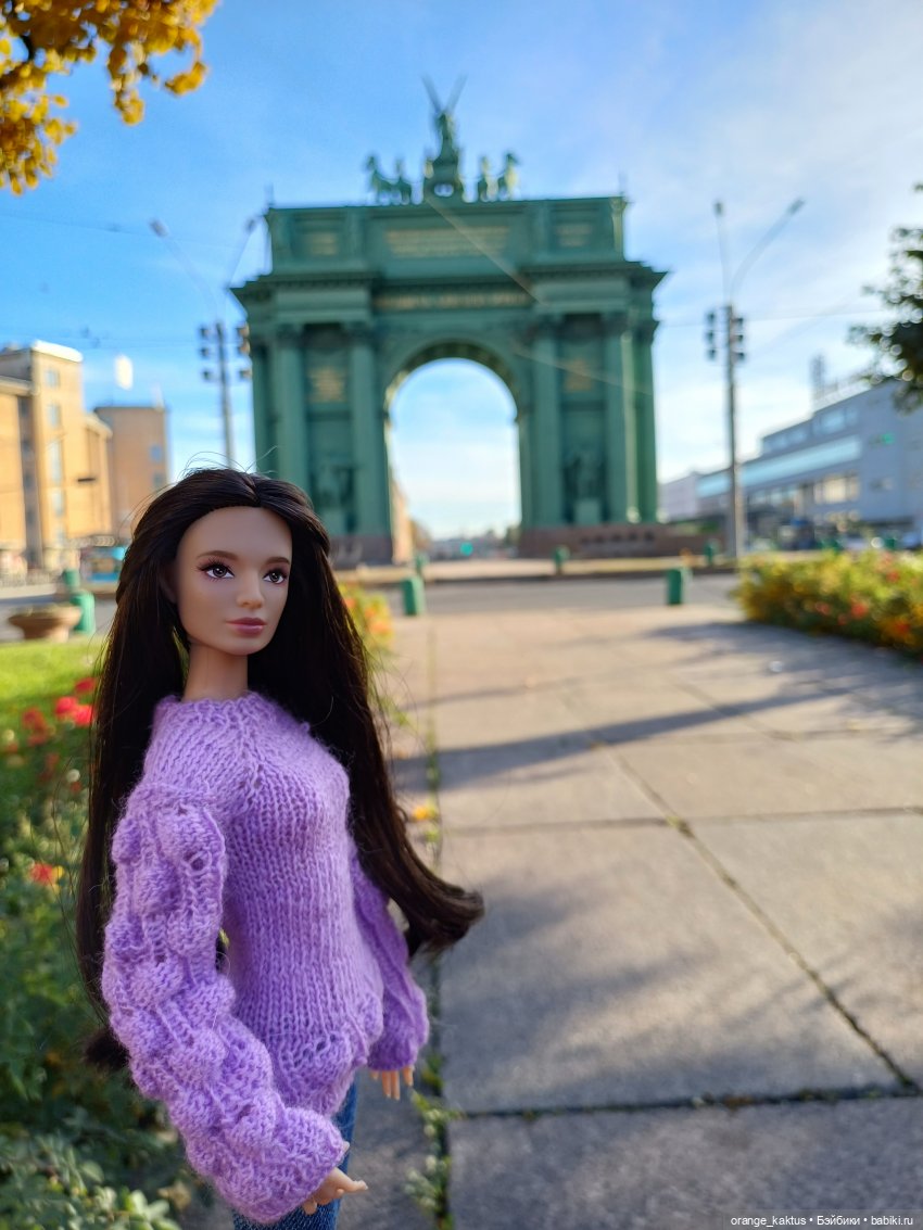 Осенняя прогулка Ксении — Аналоги Барби и куклы 1/6: клоны 90 (фото 8)