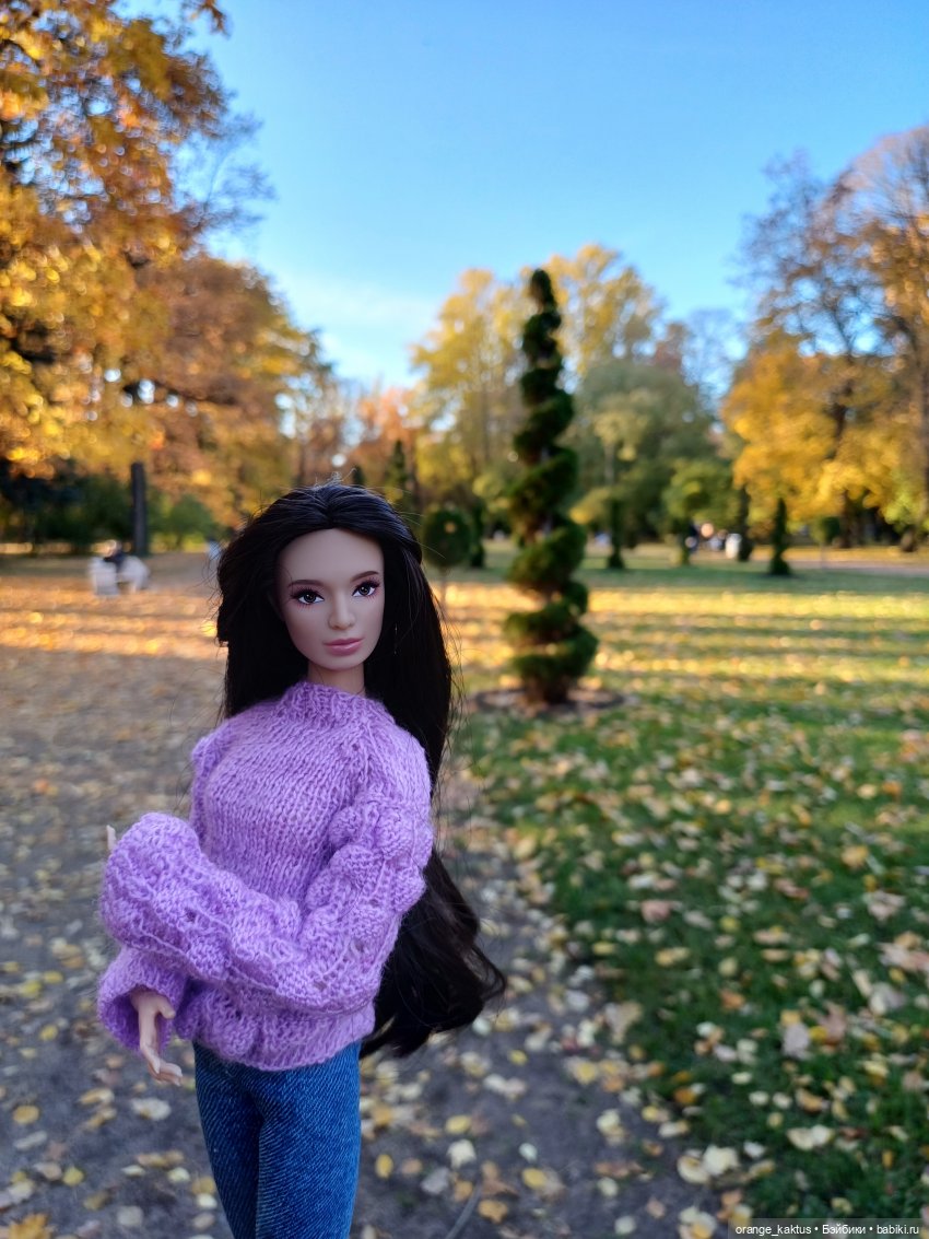 Осенняя прогулка Ксении — Аналоги Барби и куклы 1/6: клоны 90