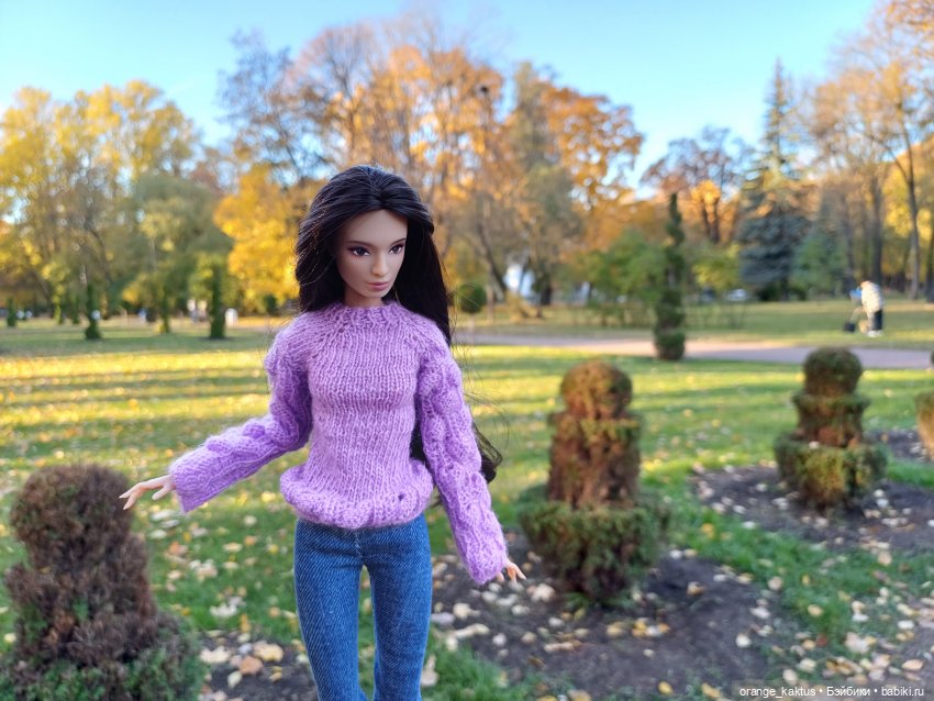 Осенняя прогулка Ксении — Аналоги Барби и куклы 1/6: клоны 90
