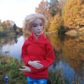 Дим Димыч, осенний променад