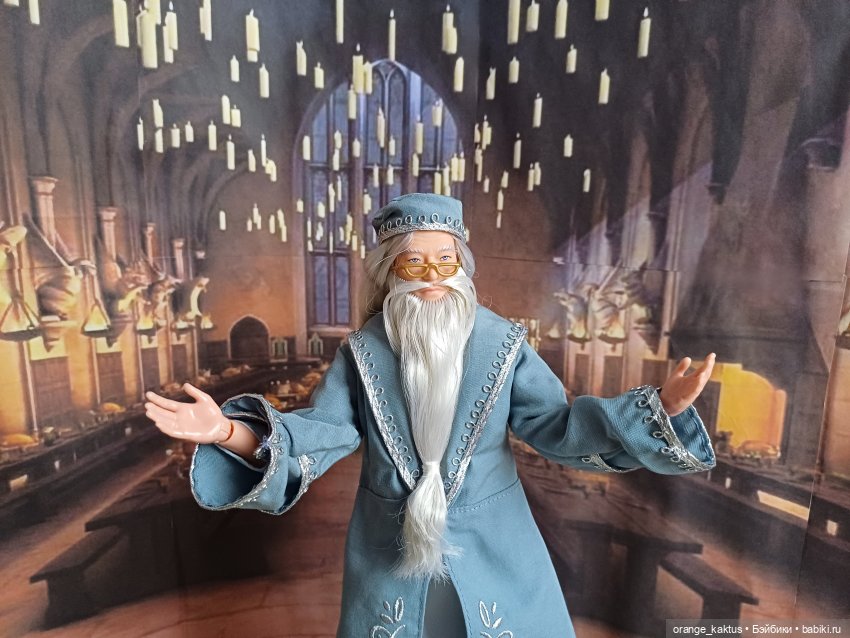 Дамблдор — Куклы Harry Potter (Гарри Поттер) Mattel: Wizarding World (фото 6)