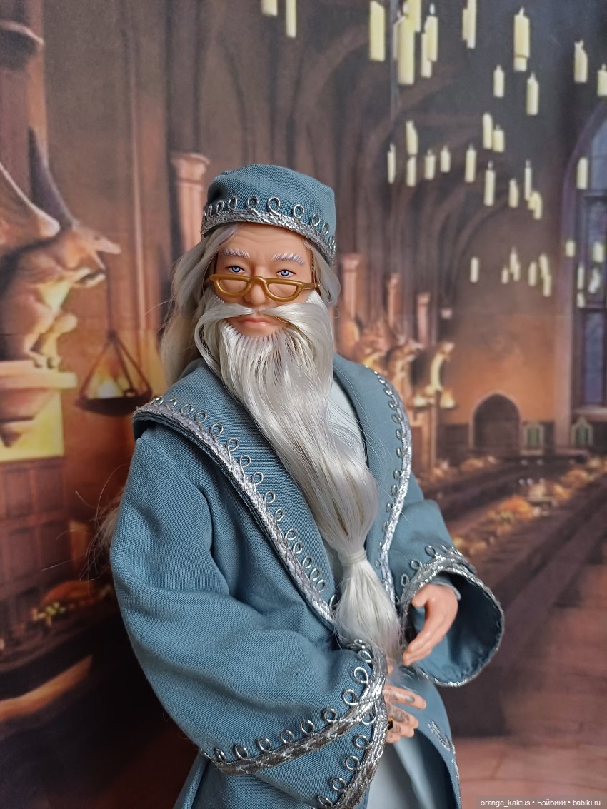 Дамблдор — Куклы Harry Potter (Гарри Поттер) Mattel: Wizarding World (фото 9)