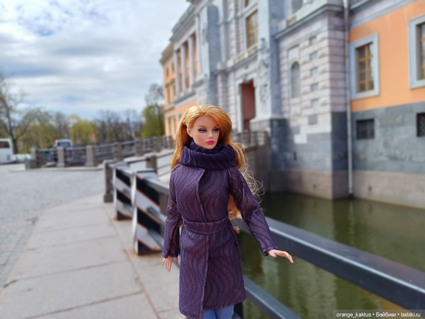 Джинджер и первая прогулка по городу