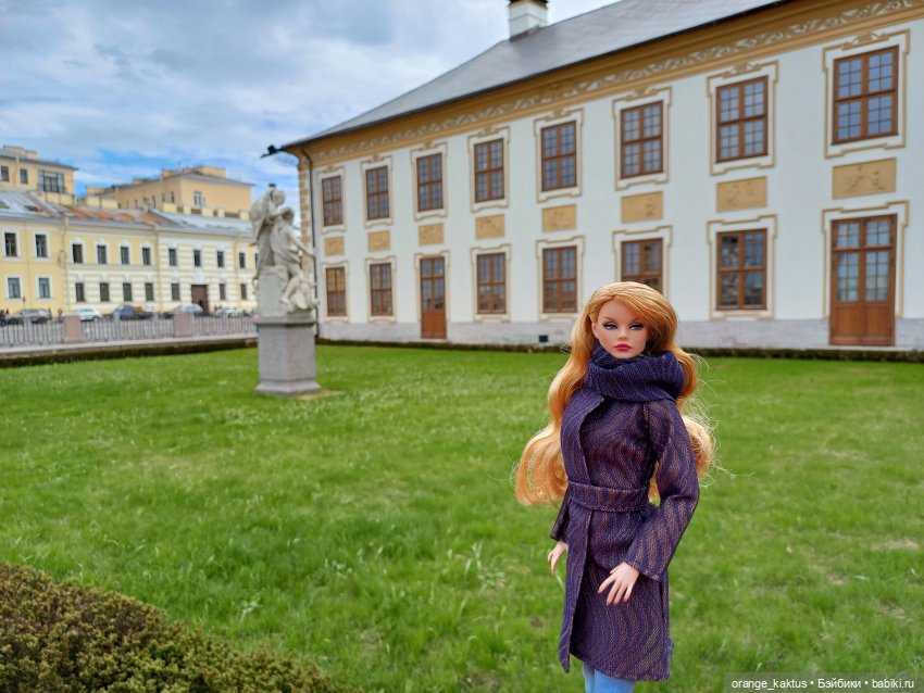 Джинджер и первая прогулка по городу