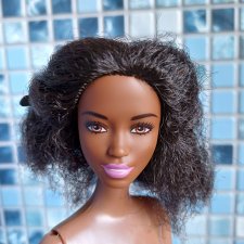 Голова Барби на аналоговом теле