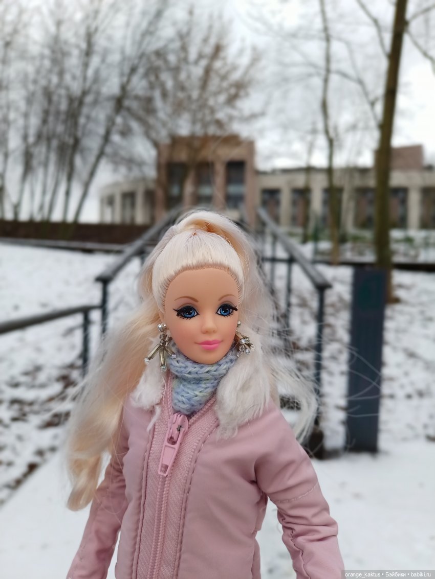 Первая снежная прогулка — Куклы Barbie (Барби): Looks (фото 9)