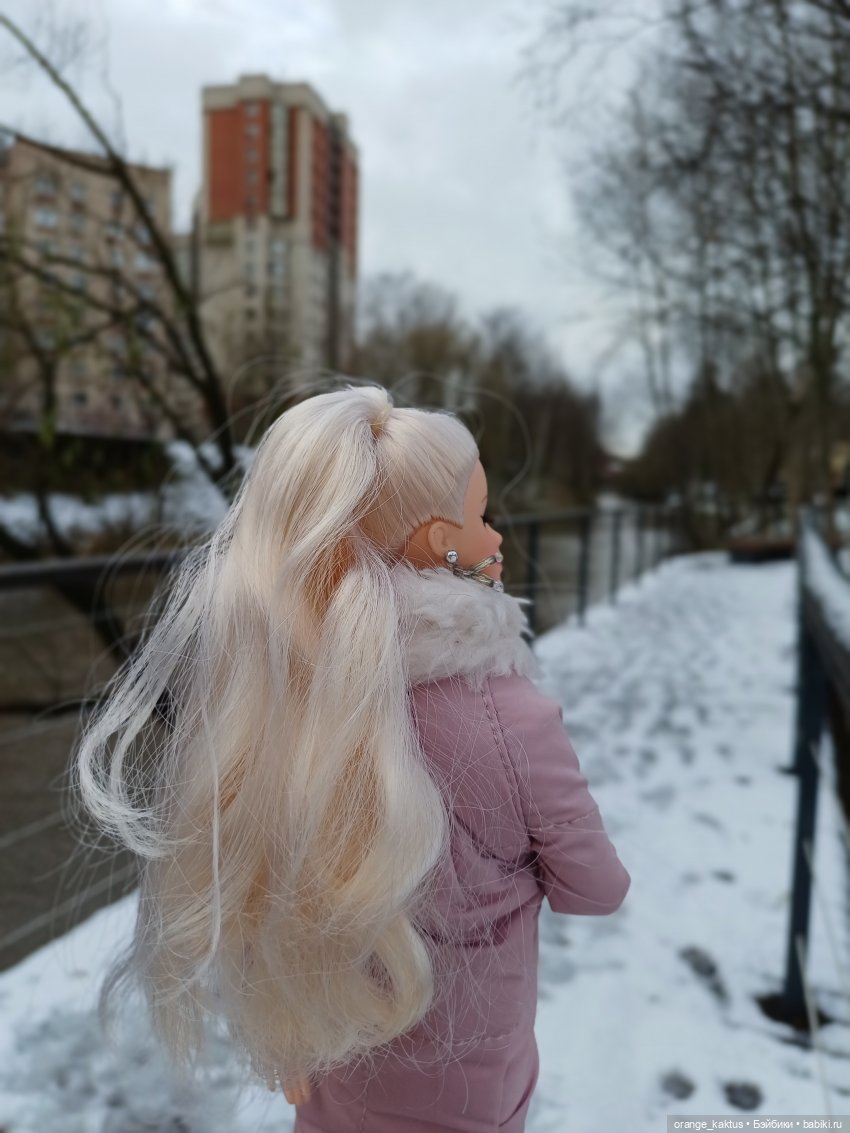 Первая снежная прогулка — Куклы Barbie (Барби): Looks