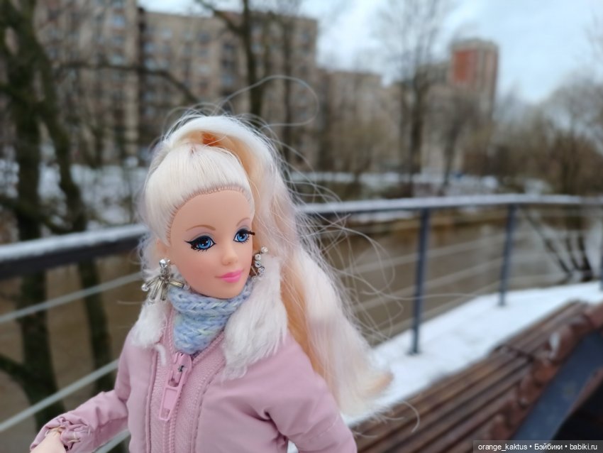 Первая снежная прогулка — Куклы Barbie (Барби): Looks (фото 2)