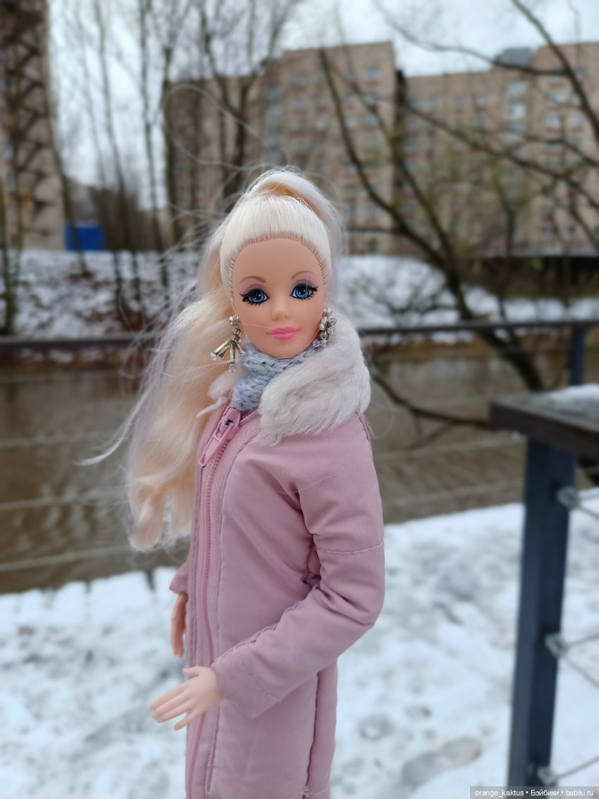 Первая снежная прогулка — Куклы Barbie (Барби): Looks (фото 10)