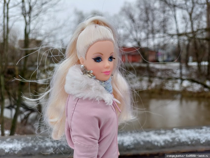 Первая снежная прогулка — Куклы Barbie (Барби): Looks (фото 5)