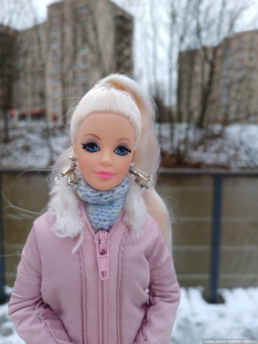 Первая снежная прогулка — Куклы Barbie (Барби): Looks