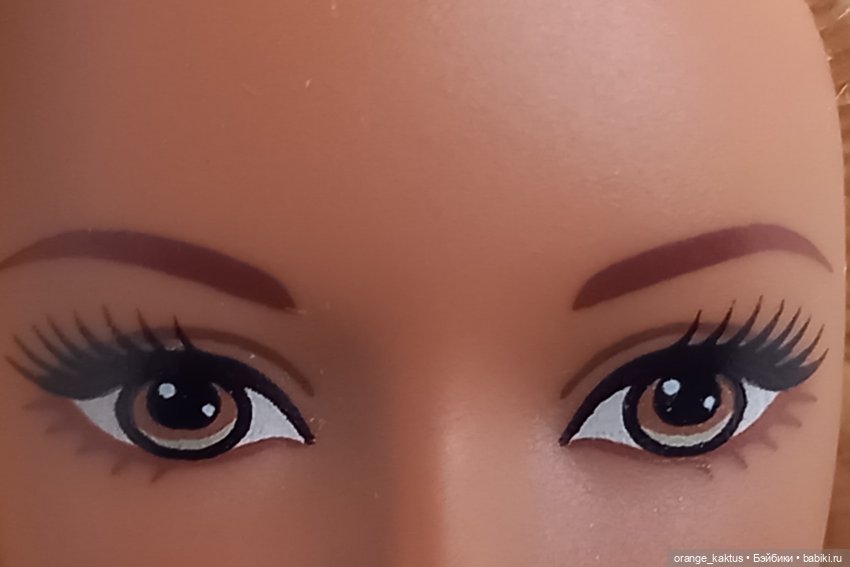 Барби на молде Лея в моей коллекции