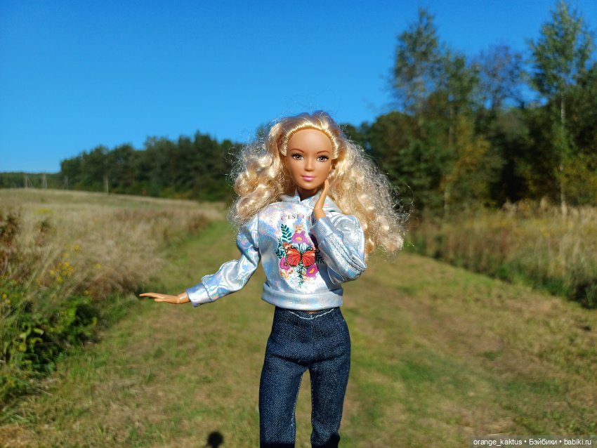 Барби на молде Лея в моей коллекции