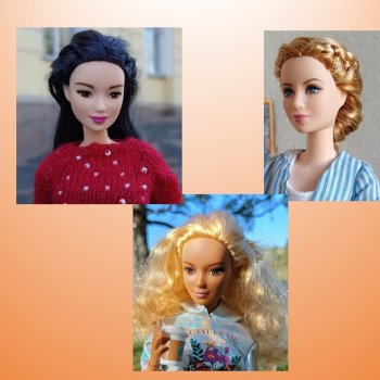 Барби на молде Лея в моей коллекции