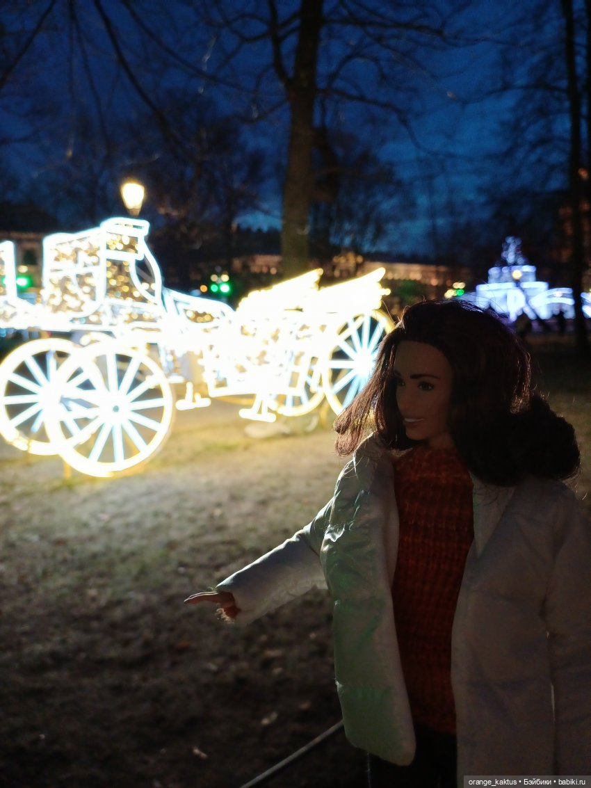 По вечернему городу — Куклы Barbie (Барби): Looks