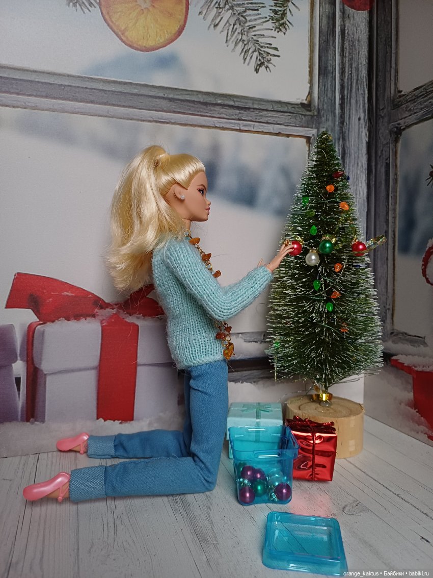 Аделина готовится к новому году (фото 7)