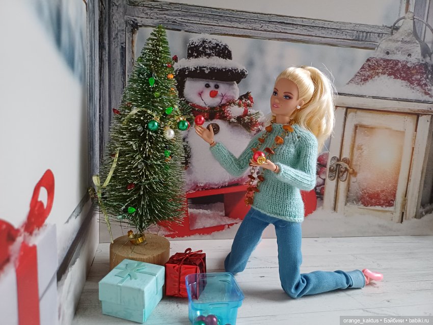 Аделина готовится к новому году (фото 5)