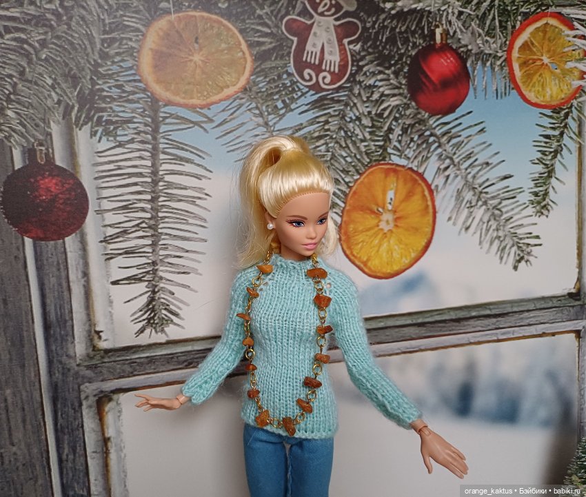 Аделина готовится к новому году