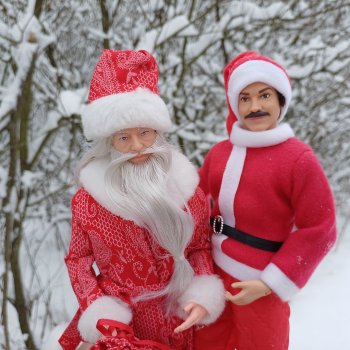 Как Юрич Дед Мороза встречал