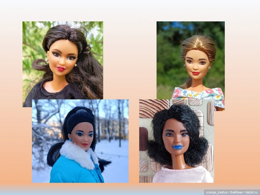 Куклы на молде Кира в моей коллекции