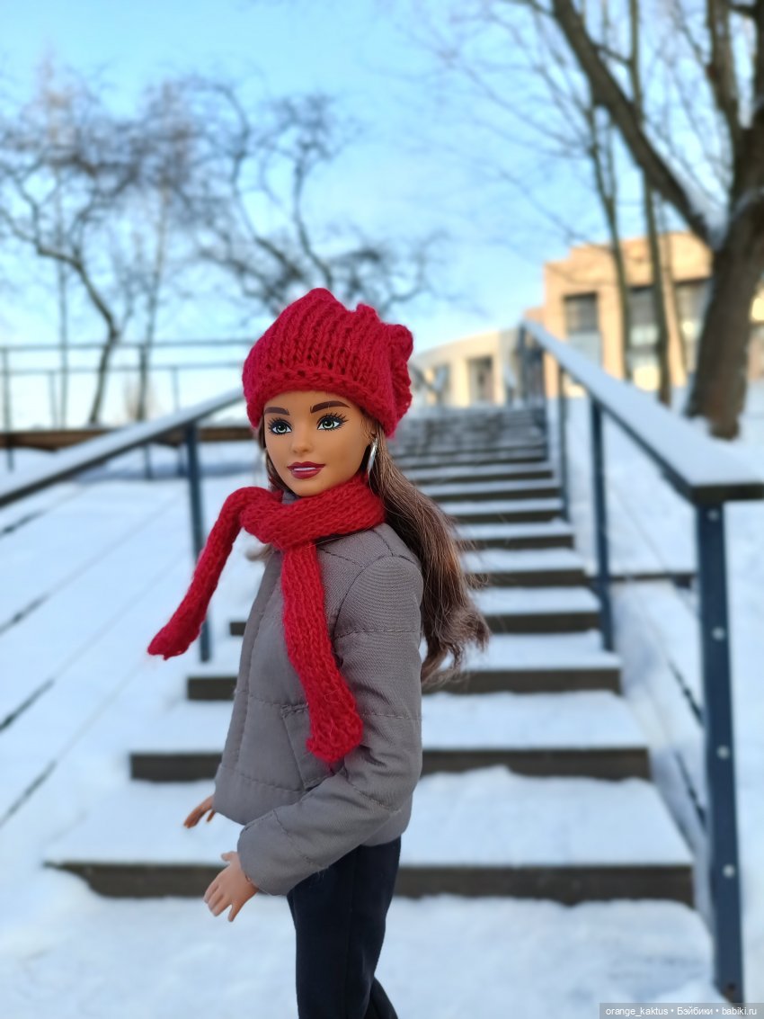 Зимняя прогулка — Куклы Barbie (Барби): Looks