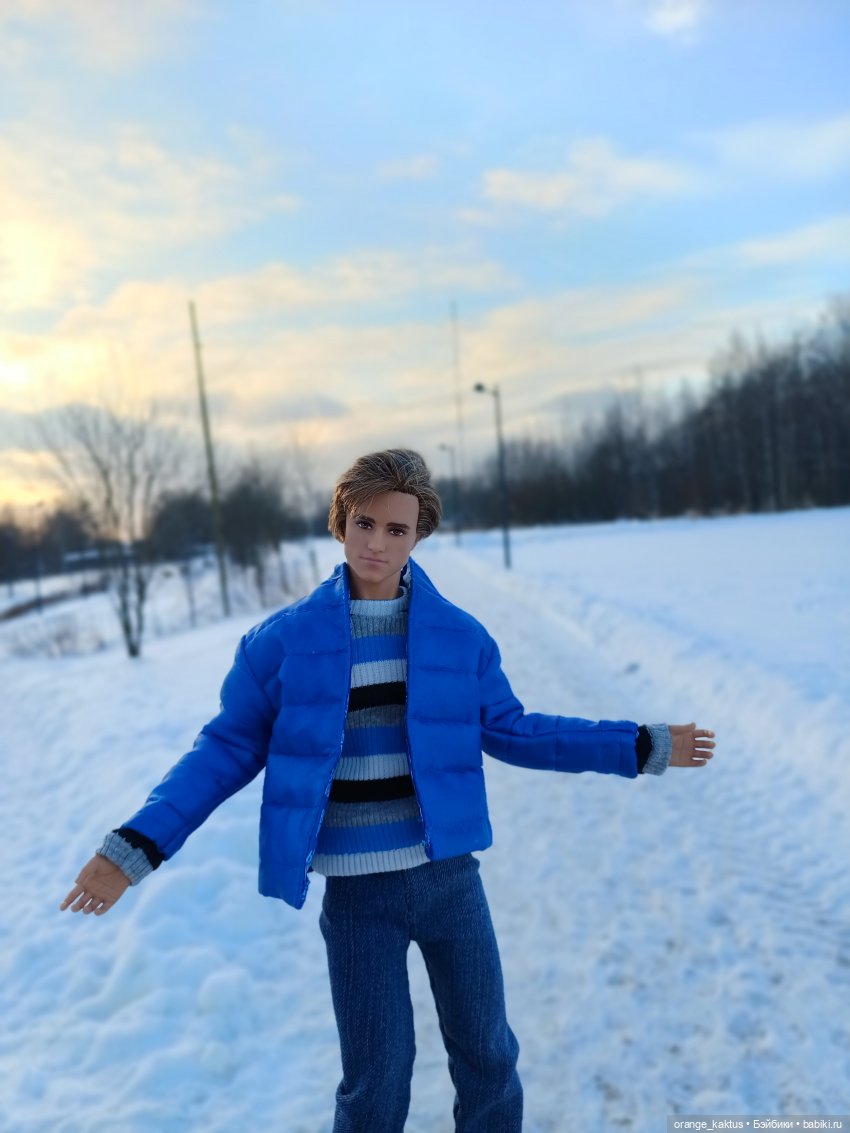 Ира, Юра и очень холодный день