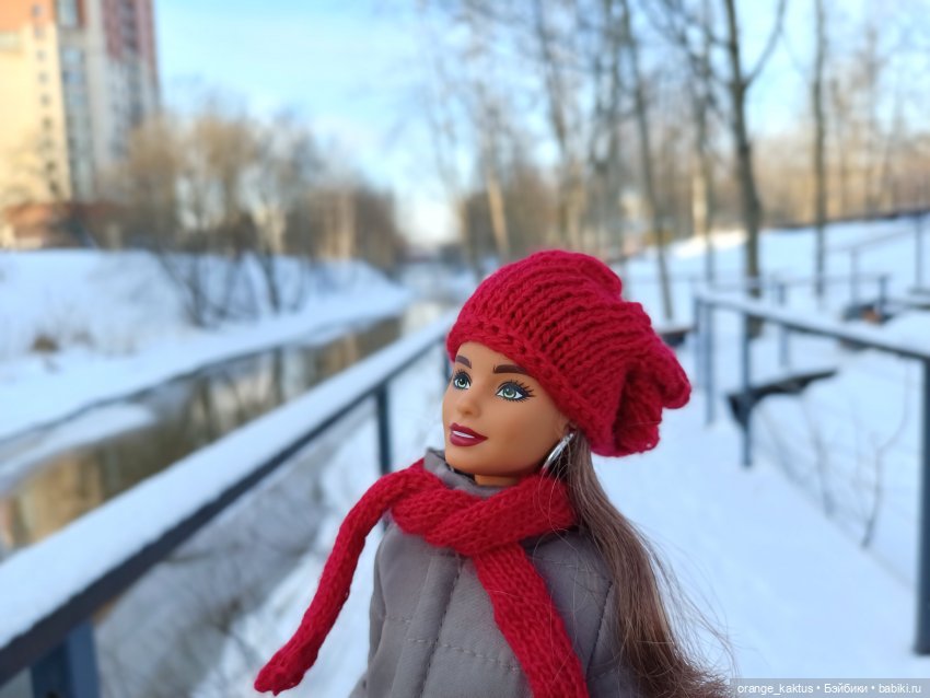 Зимняя прогулка — Куклы Barbie (Барби): Looks (фото 4)