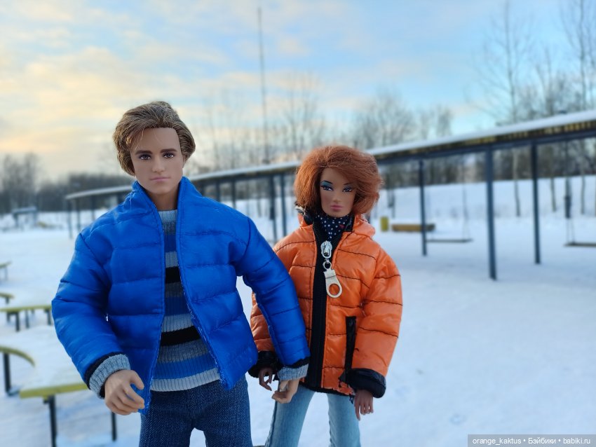 Ира, Юра и очень холодный день