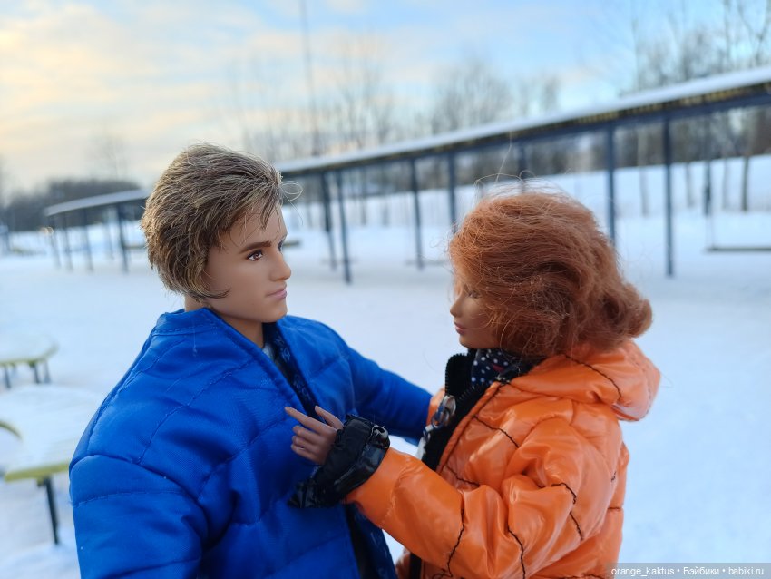 Ира, Юра и очень холодный день