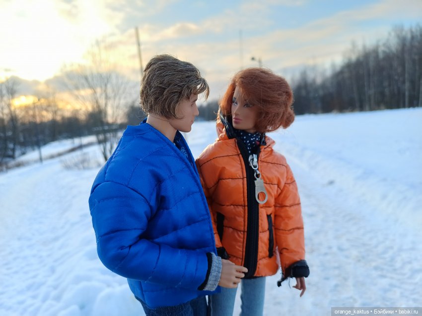 Ира, Юра и очень холодный день