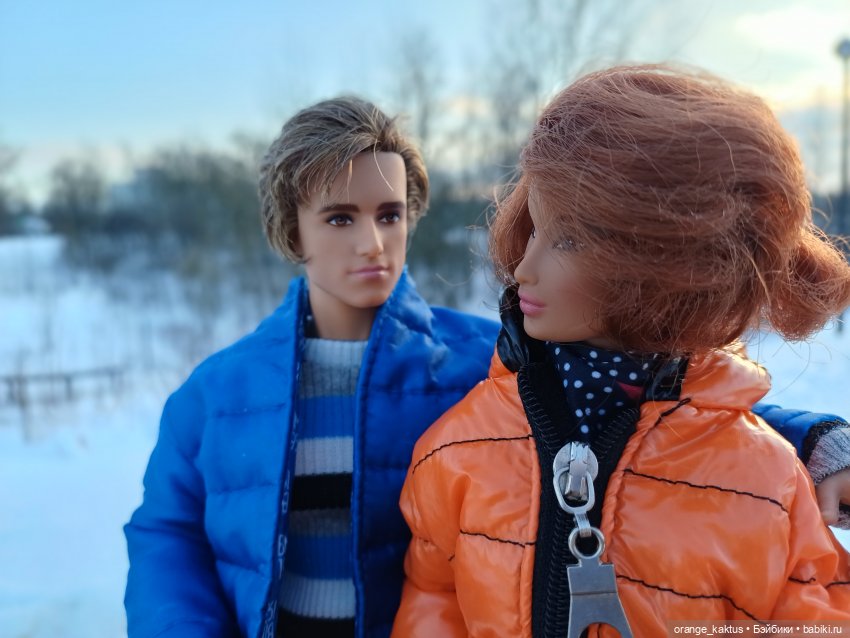 Ира, Юра и очень холодный день