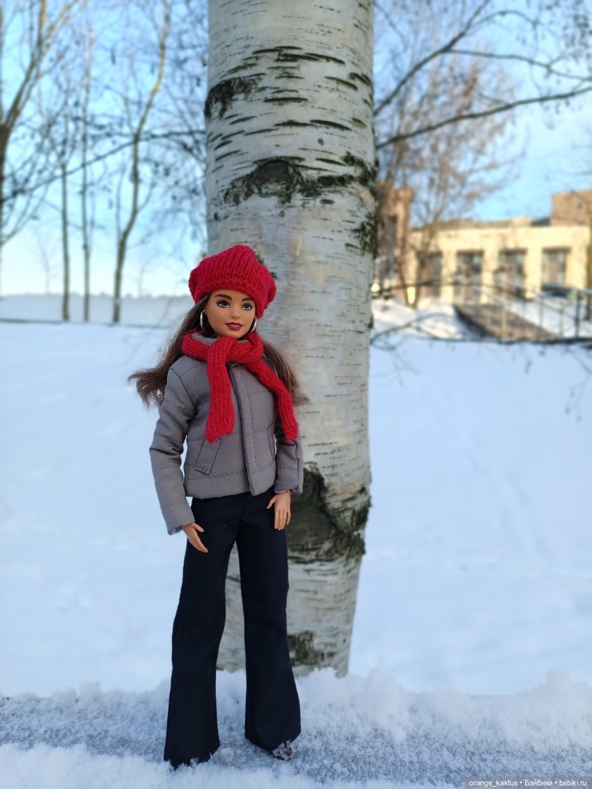 Зимняя прогулка — Куклы Barbie (Барби): Looks (фото 7)