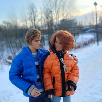 Ира, Юра и очень холодный день