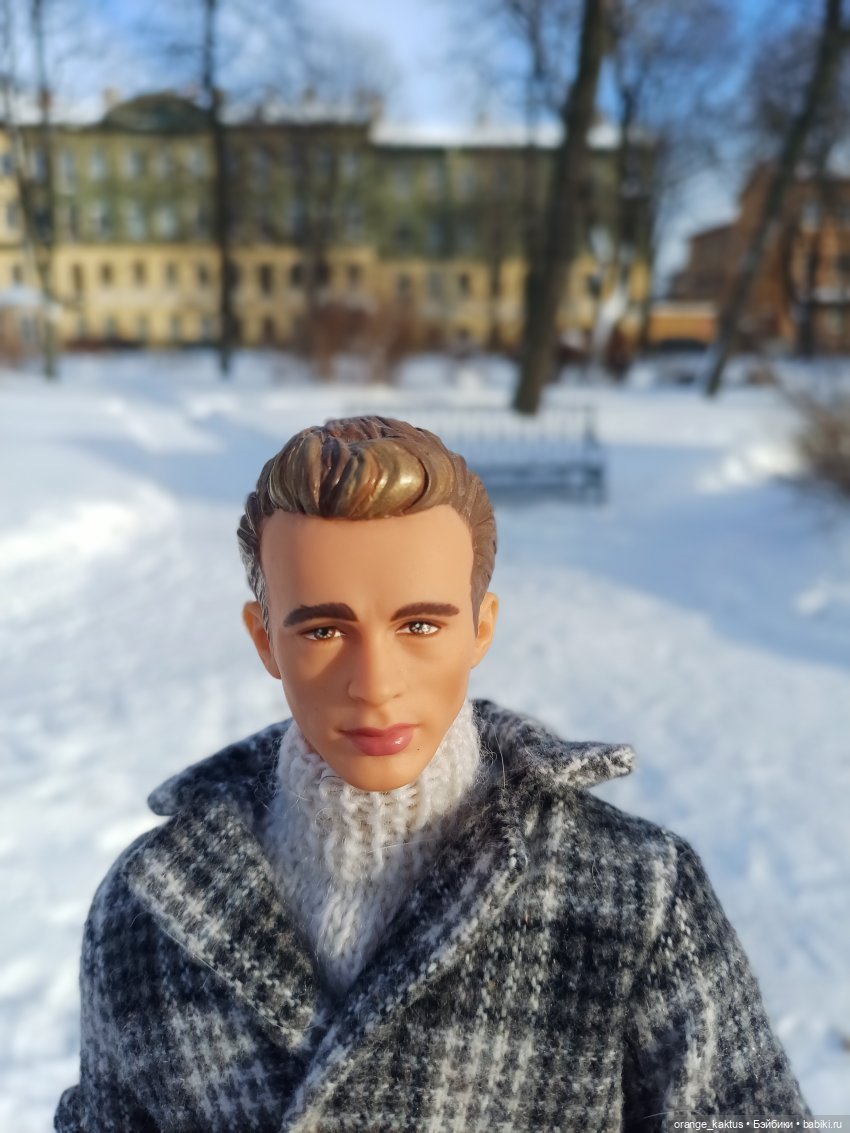 Зимняя прогулка в безлюдном саду