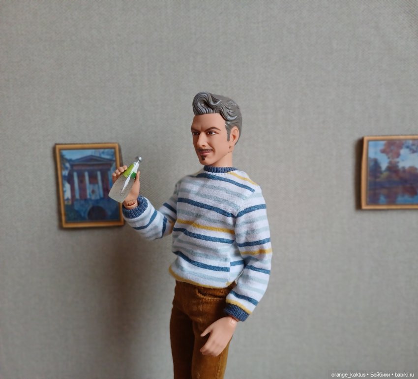 Новенький кукломужчина Или подарок на День рождения