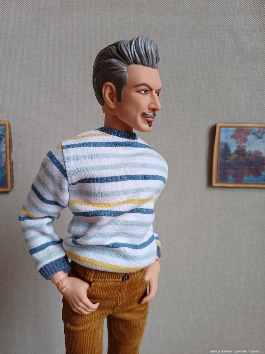 Новенький кукломужчина Или подарок на День рождения