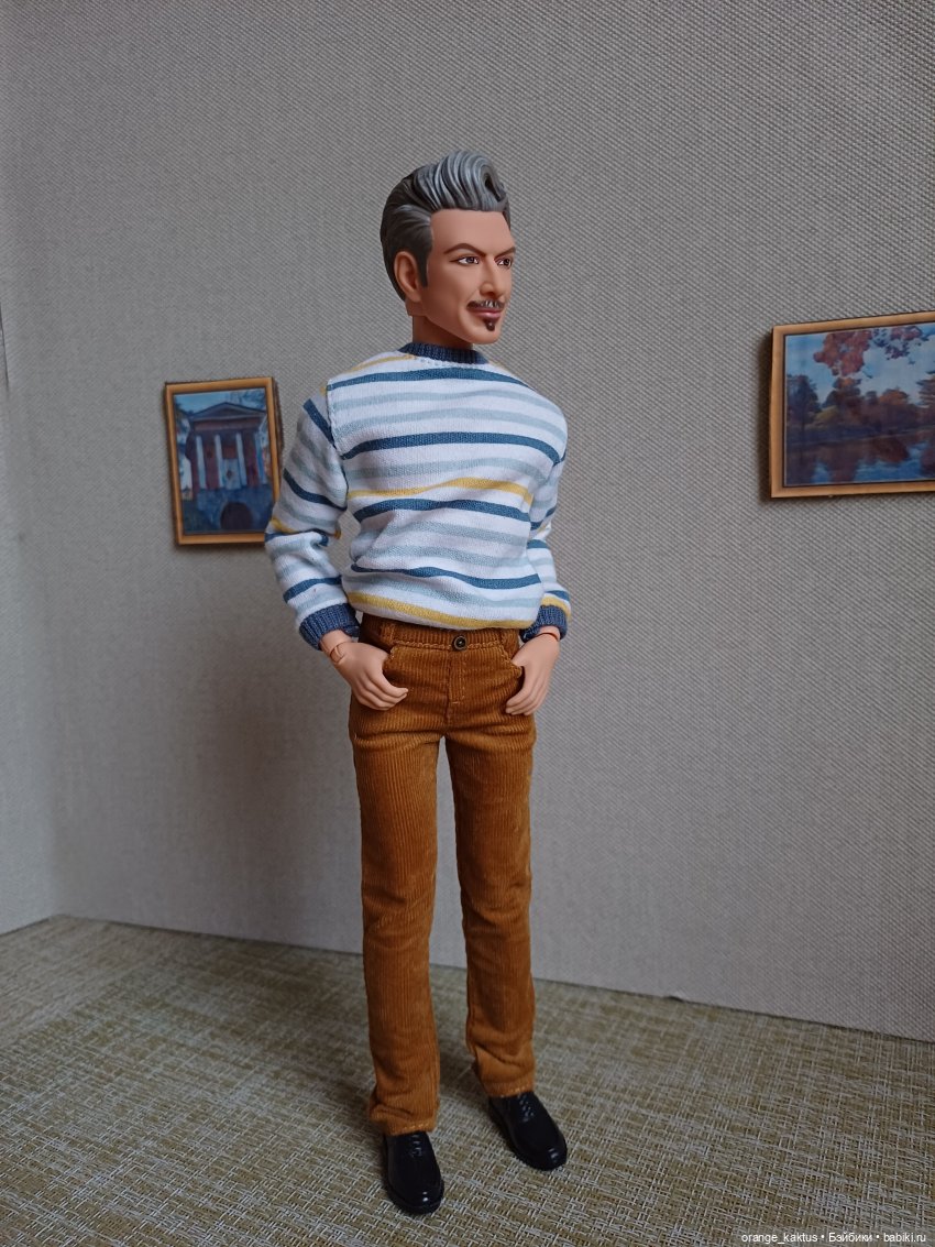 Новенький кукломужчина Или подарок на День рождения