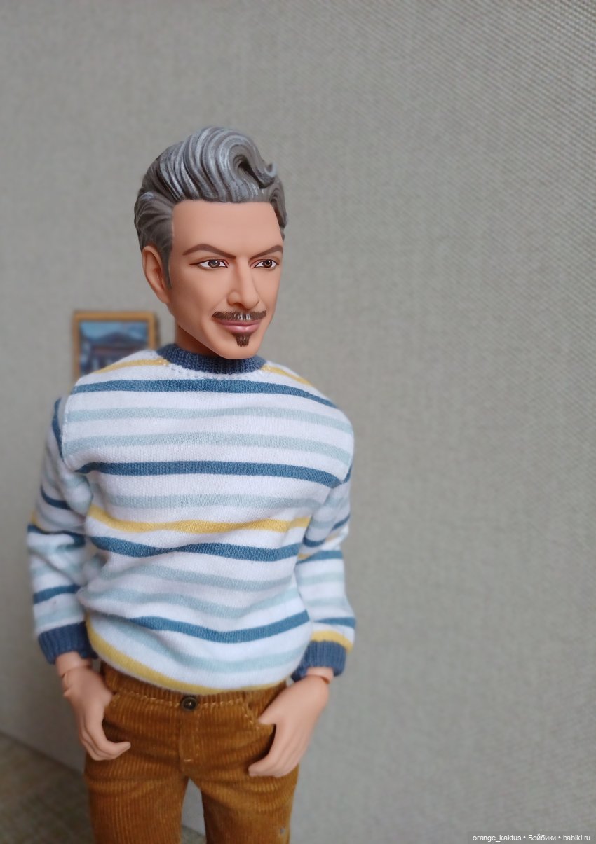 Новенький кукломужчина Или подарок на День рождения