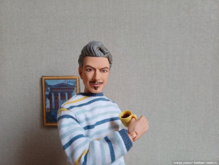 Новенький кукломужчина Или подарок на День рождения